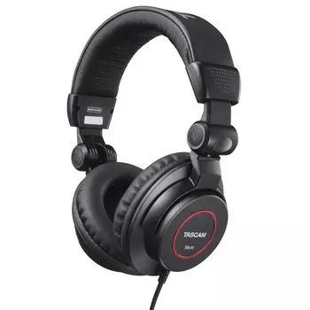 Герметичные стереонаушники TASCAM для мониторинга, черные, проводные, видеопроизводство, музыкальное производство, дистрибуция, DTM, прослушивание музыки, инструмент, исполнение
