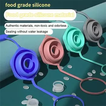 Герметичный чехол, практичный силиконовый герметичный дизайн, отлично подходит для активного отдыха, легко переносить и хранить, портативный чайник для воды розовый