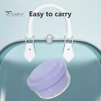 Герметичный футляр для зубных протезов, удобное решение для хранения, дорожное решение, портативный экологически чистый ящик для хранения зубных протезов зелёный