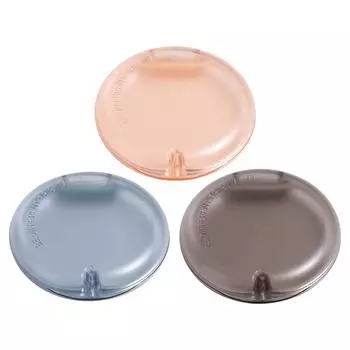 Герметичный контейнер для зубных протезов, моющийся держатель для фиксаторов для хранения средств по уходу за полостью рта жёлтый