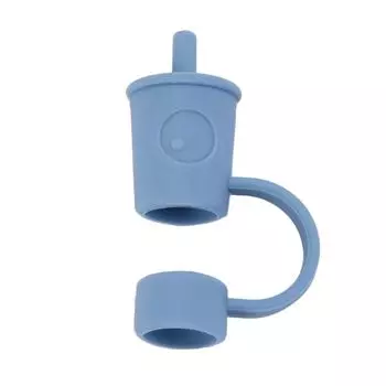 Герметичный пылезащитный колпачок для чашек, аксессуары, вилки, насадки, креативные соломенные насадки на открытом воздухе 11