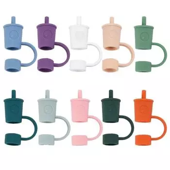 Герметичный пылезащитный колпачок для чашек, аксессуары, вилки, насадки, креативные соломенные насадки на открытом воздухе 11