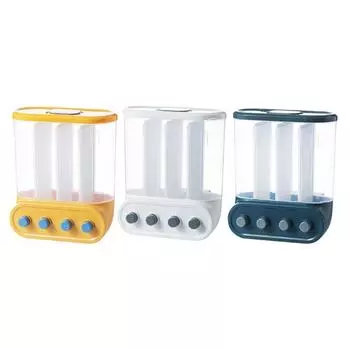 Герметичный ящик для хранения зерна Герметичные влагостойкие ведра для риса Настенные кухонные контейнеры оптом X3UC зелёный