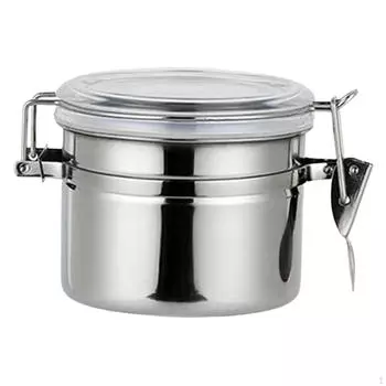 Герметичный резервуар для хранения кофейных зерен, многоцелевая банка для зерна, канистра для чая и сахара 500mL