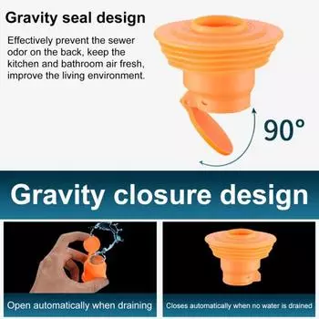 Герметик для дренажной трубы Водонепроницаемый материал Простая установка Устойчивая к давлению напольная дренажная труба