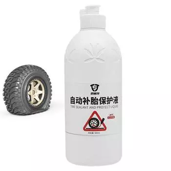 Герметик для спущенных шин для автомобилей, многоцелевой герметик для ремонта шин для автомобилей, 500 мл, мягкий герметик для ремонта шин мотоциклов, портативный герметик для шин