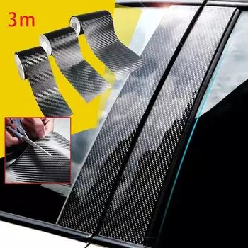 Герметики Нанослипательные ленты Клеи Пороги 3D Углеродное волокно Дополнительные материалы Сильная двусторонняя клейкая лента Автомобильные аксессуары DIY Дверь автомобиля Дом 5CM x 3M