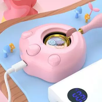 Герметизирующий сургуч Кошачья лапа Плита Печь USB Ретро Детский горшок с металлической ручкой Сургучная ложка Сургучный штамп Ремесленный сургучный штамп One size