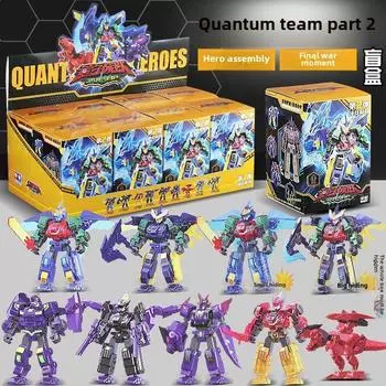 Герои команды собирают строительные блоки, меха-кукол, модели игрушек [Random 1]