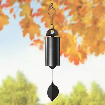 Героические колокольчики, большие колокольчики для дома, сада, колокольчики для террасы, лучшие металлические музыкальные колокольчики, украшение для дома One Size чёрный