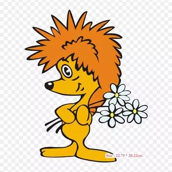 Герой анимационного фильма, термотрансферная печать, виниловые нашивки, наклейки для одежды, аппликации «сделай сам», моющиеся нашивки