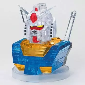 Geruel Gundam 55 деталей 3D Select Crystal Puzzle CP90538 Korea 3d Puzzle