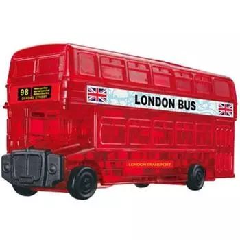 Geruel London Bus 3D Crystal Puzzle JR1297 Корея 3d Пазл