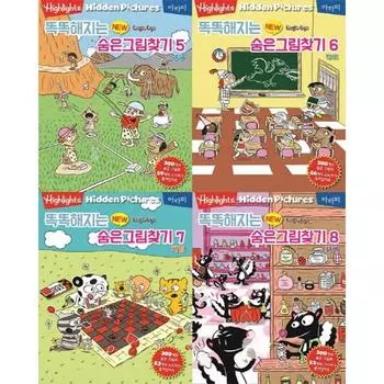 Get Smart Новые скрытые предметы 5-8 набор: Магазин игр для бейсбольной школы, популярные корейские головоломки