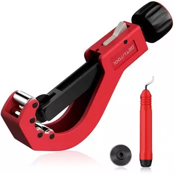 GETLITOOL Pipe Cutter Quick Setting Cutting Capacity Wall Comes with deburring bar 1 replacement blade Alloy steel blade Aluminum alloy knife body