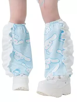 Гетры Cinnamon ACDC RAG Harajuku Style Sanrio Collaboration Cinnamoroll Unisex [ACDC Rag] (синий) синий