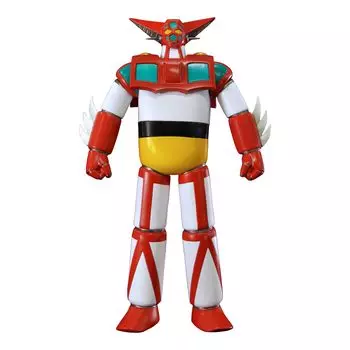 Getter Robo Soft Vinyl Kit Reprint Edition Soft Vinyl неокрашенный сборочный комплект без масштаба серый