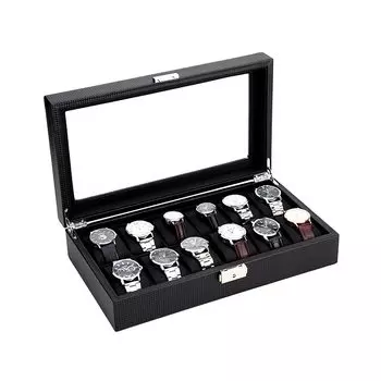 Geum Watch Storage Case Watch Case Watch Case Watch Storage Storage Box Collection Case Watch Case Stylish Display Interior 90 Days Warranty Geum020