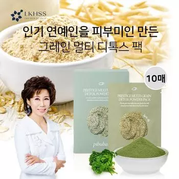 Geumhee Lee Skin Rice Prestige Multi Grain Pack (10 листов - 1 коробка), 1 упаковка, 10 упаковок