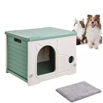 Gevvnss Cat Pet Outdoor Cat Cat Blanket Easy to Stray Cat All Easy to Cushion Дом, Дом, Дом, Дом, Питомник, На открытом воздухе, В комплекте, Собрать,