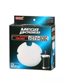 GEX AQUA FILTER для Mega Power 6090 Megamat 2 шт. Сменный фильтрующий материал для Mega Power 6090