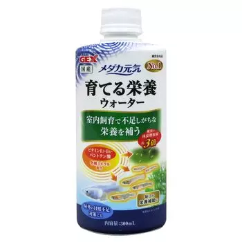 GEX GEX Medaka Genki Nutrient Water 300 мл Пищевая добавка для разведения в помещении Молодая медака Медака содержит различные минералы