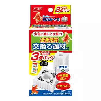 GEX GEX Rockaboy сменный фильтрующий материал для 3 шт. S Goldfish,