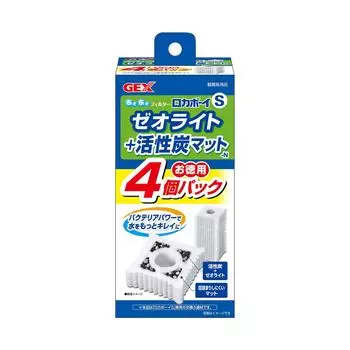 GEX GEX Rockaboy Zeolite Активированный углеродный коврик 4 шт. S &