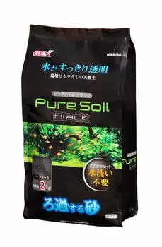 GEX Pure Soil Black Не требует мытья pH-нейтральный натуральный черный требуется 2 кг, устойчивость, почва, цвет,