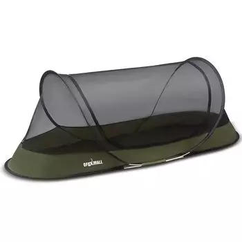 Gfoxmall Палатка для 1 человека Простой коврик Ширина Внутренняя палатка Одиночная спячка в сетке Кенгуру Уличная москитная сетка Палатка Раскладная, Открытая, Установка, 75 см,