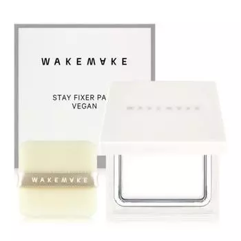 GFRIEND Cosmetic Cosmetics Gift Summer Winter Wake Make Stay Fixer Pact Vegan 7g - Powder Pact Primer Fixing Soft R