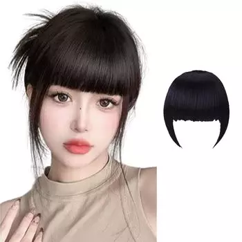 GFun Bangs Super Double Hair Small Fully Partial Point Site Темно-коричневый парик, полный, густые, объемные, для лица, натуральные, уложенные вручную, парик, парик, маскировка, темно-коричневого