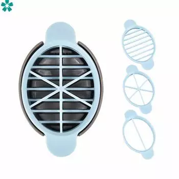 GG 3in1 Кулинарные инструменты, многофункциональная яйцерезка, резак, инструменты с цветочными краями