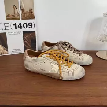 Gg home old retro star small dirty shoes women s board shoes new versatile casual color matching straps thin bottom women 35