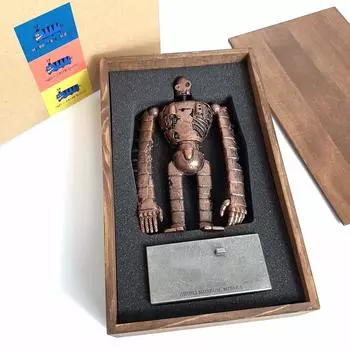 Ghibli Museum Limited Laputa Castle in the Sky Rooftop Robot Soldier [Pewter Metal]