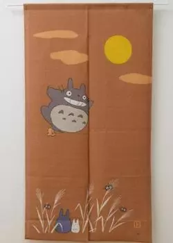 Ghibli Noren Все смотрят «Totoro Moon» [IT]Seino T85150см(#9893036)