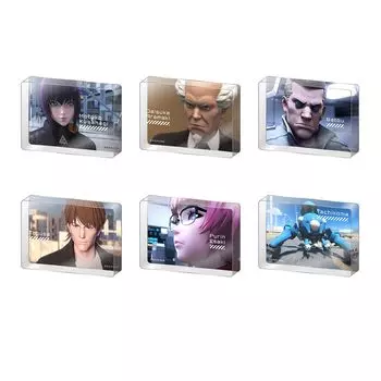Ghost in the Shell SAC 2045 Acrylic Block Collection 6 pieces BOX