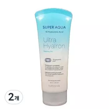 Гиалоновый пилинг-гель Missha Super Aqua Ultra, 100мл, 2 Известная корейская косметика, популярные продукты