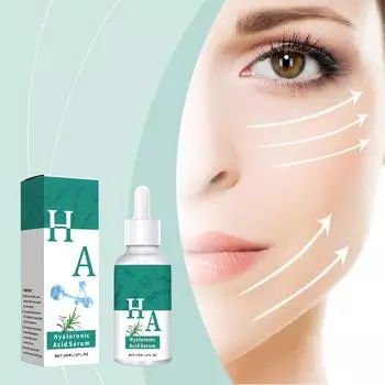 Гиалуроновая эссенция для лица против морщин и старения, масло, увлажняет кожу, восстанавливает жировой баланс и омолаживает, 30 мл