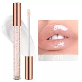 Гиалуроновая кислота Lip Glaze Glitter Lip Gloss Увлажняющий лосьон