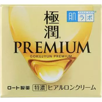 Гиалуроновый крем Hada Labo Gokujun Premium 50 г [набор 6]