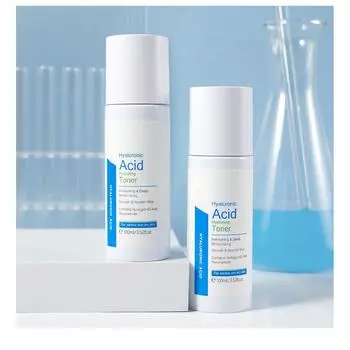 Гиалуроновый тоник увлажняющий и питательный для сужения пор 100мл One Size белый