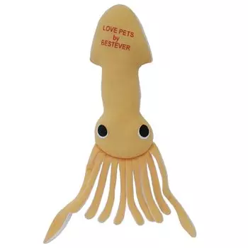 Giant Cat Pet Squeaking Stress Play Giant Great King 10 Best Ever Japan [BESTEVER] Squid, Dog, Toy, Toy, Sound, Play, Relief, Together, Squid, Squid, жёлтый