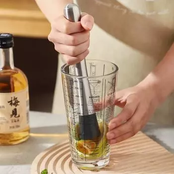 GIANXI молоток для дробления льда бар винодельня коктейль палочка для коктейлей фруктовый пестик из нержавеющей стали барные аксессуары