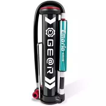 (Гиатор) Портативный насос Emalia Больше нет необходимости в баллоне Воздушный насос Портативный напольный насос Шоссейный велосипед Кроссовый велосипед Presta Style Американский стиль Высокое давление