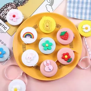 Гибкая 1,5 м/150 см мягкая симпатичная измерительная линейка рулонная рулетка daisy