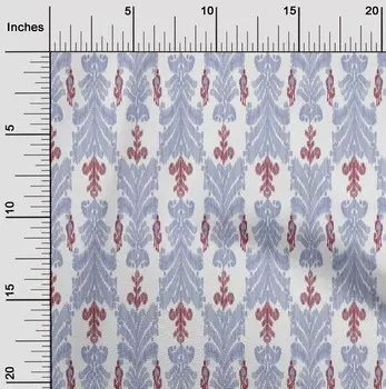 Гибкая хлопковая ткань oneOone с принтом Swirl & Paisley Ikat BTY, 40 дюймов 42 Inch Wide - Viscose Chiffon коричневый