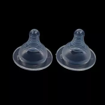 Гибкая мягкая силиконовая соска, соска, детская матовая соска широкого калибра