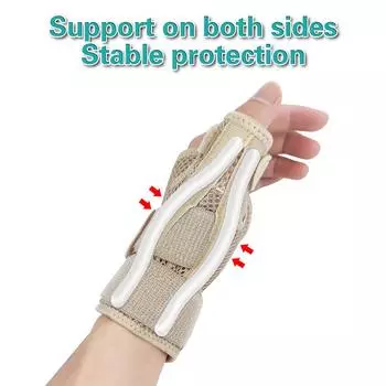 Гибкая расчалка поддержки большого пальца запястья запястья для бреатабле артрита тендинита