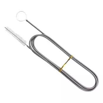 Гибкая щетка для очистки подающей трубы, тонкий инструмент для очистки сливных отверстий, щетка для очистки шланга, многофункциональная гибкая щетка